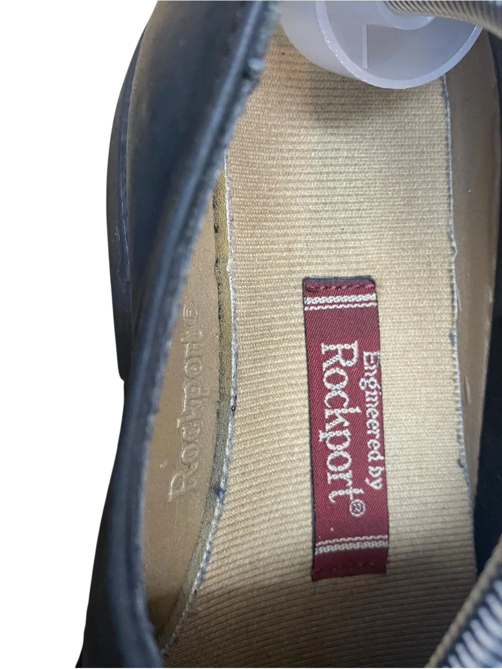 ROCKPORT Margin Oxford Men’s size 9.5 Black Leather Dress Shoes